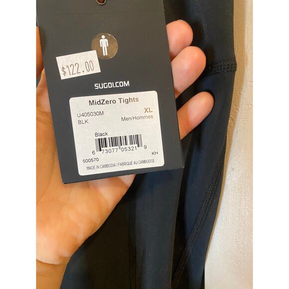 Sugoi Men’s midzero tights XL - Picture 6 of 7